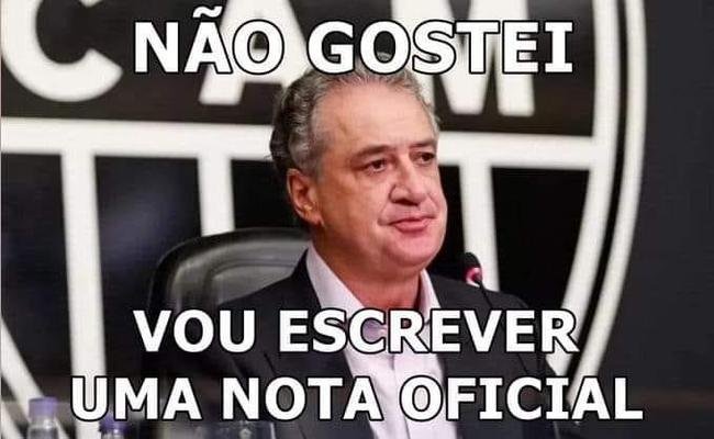 Memes do pnalti marcado para o Atltico diante do Athletic no Mineiro