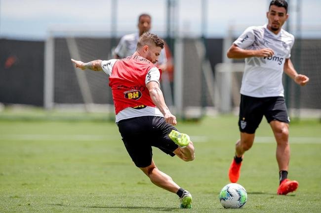 Veja fotos do treino do Atl�tico