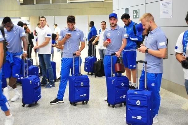 Embarque do Cruzeiro para Santiago, no Chile