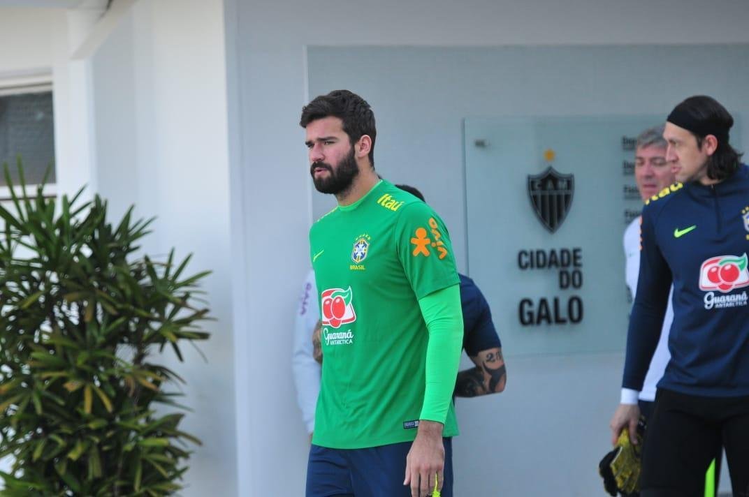 Seleo Brasileira fechou preparao para duelo com a Argentina na Cidade do Galo