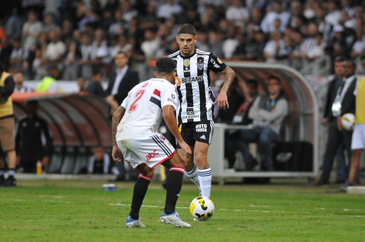Fotos do jogo entre Atltico e So Paulo, no Mineiro, em Belo Horizonte, pela 16 rodada do Campeonato Brasileiro (10/7/2022)