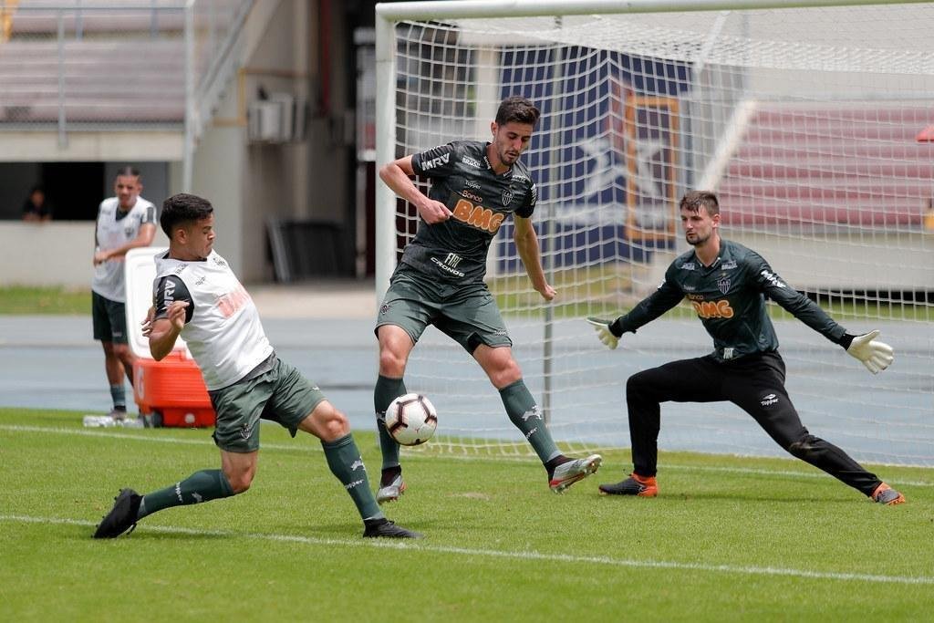 Veja imagens do treino do Atltico no Panam