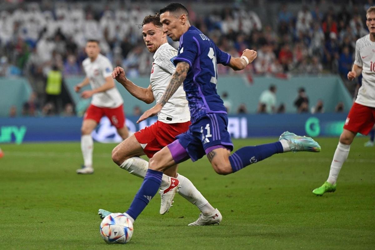 Fotos do jogo entre Polnia e Argentina no Estdio 974, em Doha, pela terceira rodada do Grupo C da Copa do Mundo, no Catar
