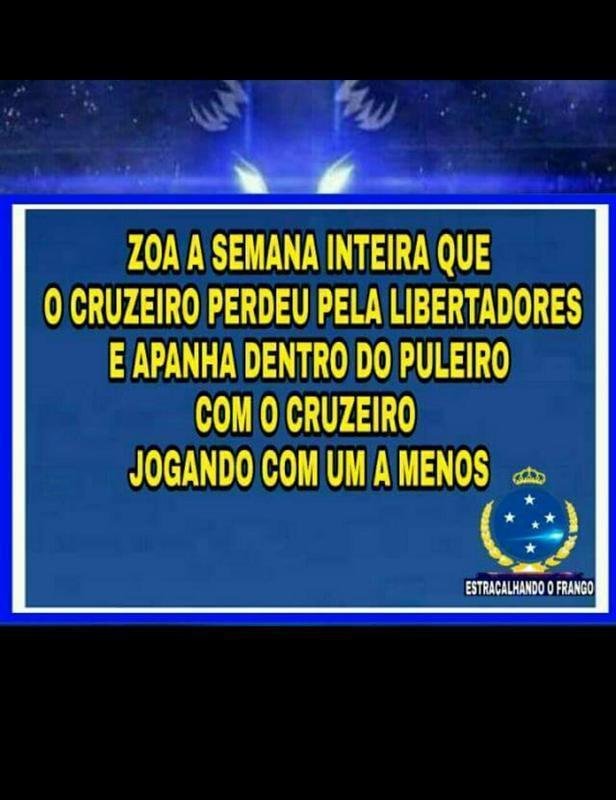 Vitria do Cruzeiro no clssico contra o Atltico rende vrios memes pela internet