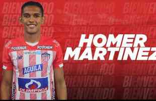 Homer Martnez, volante (Junior Barranquilla, da Colmbia)
