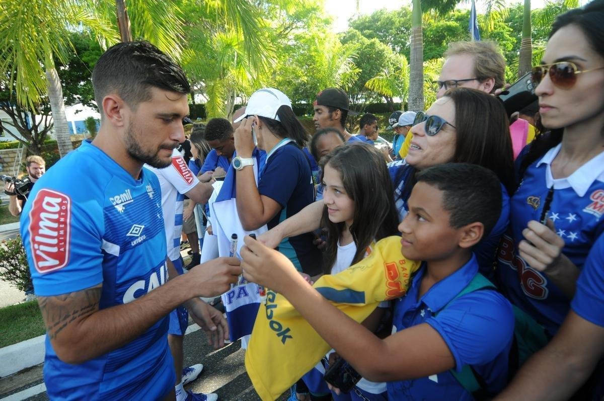 Fotos do treino do Cruzeiro desta sexta-feira (3/11), na Toca da Raposa II (Leandro Couri/EM D.A Press)