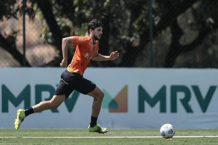 Fotos do treino do Atlético nesta segunda-feira, 13 de setembro de 2021