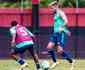 Arrascaeta participa de jogo-treino e deve reforar Flamengo contra o Internacional