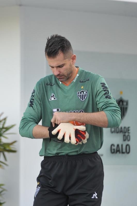 Fotos do ltimo treino do Atltico antes do jogo contra o Unin La Calera