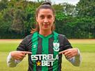 Amrica anuncia a contratao da lateral Jaqueline, ex-Atltico