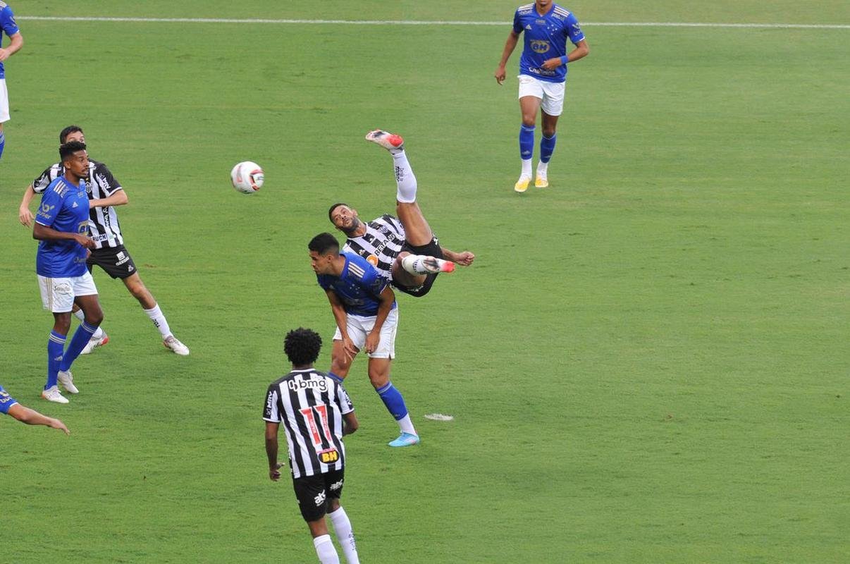 Fotos do clssico entre Atltico e Cruzeiro, no Mineiro, em BH, pela nona rodada do Campeonato Mineiro de 2022