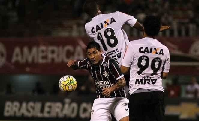 Fluminense e Atltico, jogo vlido pelo Campeonato Brasileiro