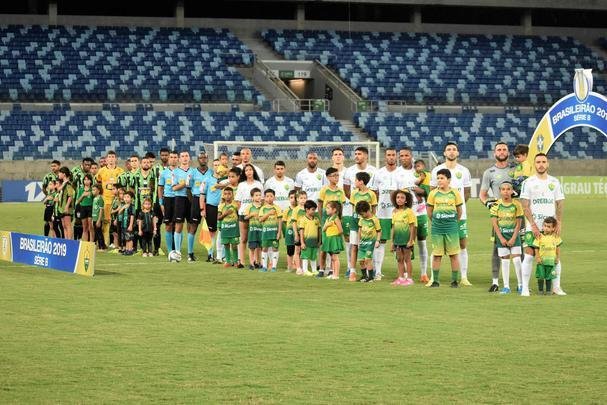 América e Cuiabá se enfrentaram na Arena Pantanal, pela Série B