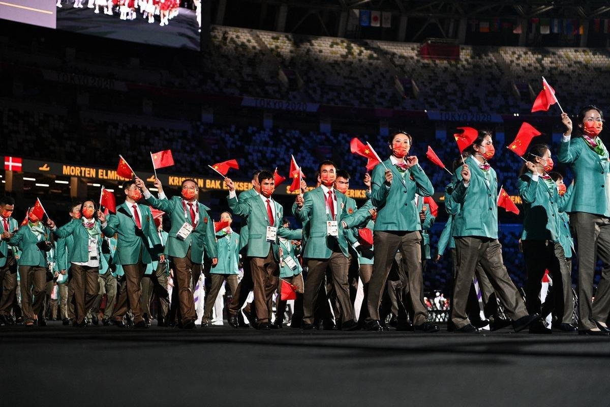 Fotos da Cerimnia de Abertura dos Jogos Paralmpicos de Tquio