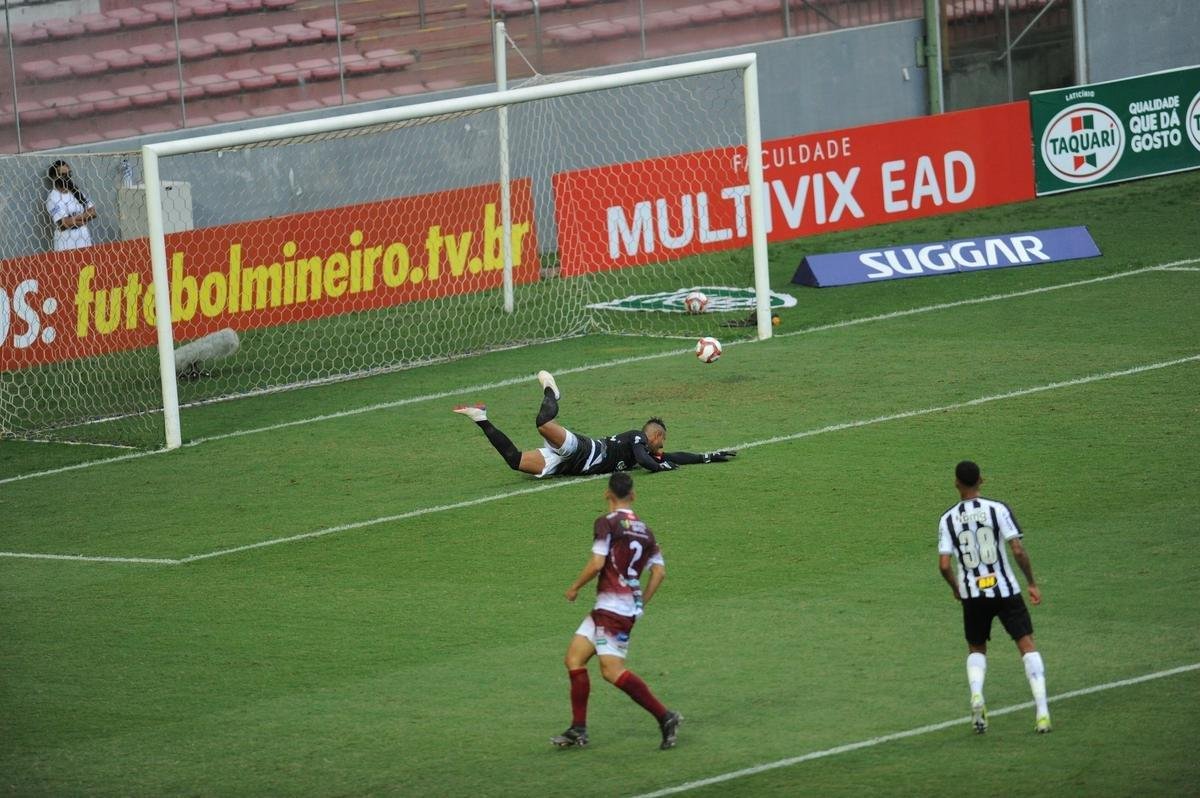 Fotos da vitria do Atltico sobre o Patrocinense, por 3 a 1, no Independncia, em Belo Horizonte, pela quarta rodada do Campeonato Mineiro. Mando foi do clube do interior, que no pde realizar a partida em Patrocnio devido ao elevado nmero de casos de COVID-19 na cidade.