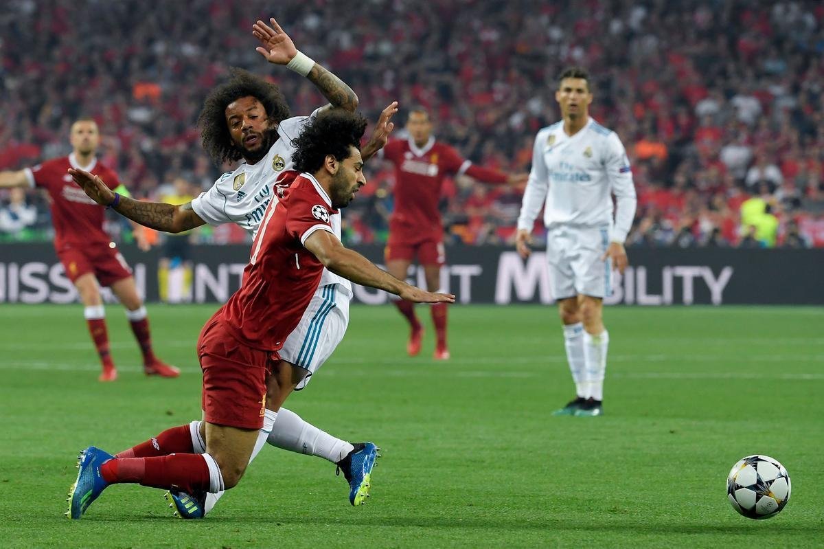 Fotos da grande deciso da Liga dos Campees, em Kiev, na Ucrnia, entre Real Madrid e Liverpool