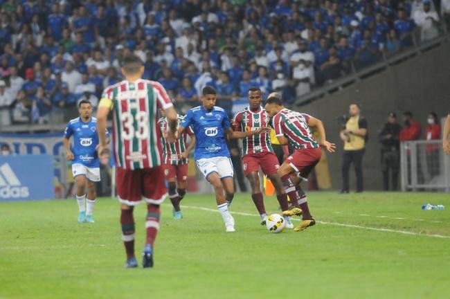 Fotos do jogo de volta das oitavas de final da Copa do Brasil, no Mineiro, entre Cruzeiro e Fluminense (Juarez Rodrigues/EM/DAPress)