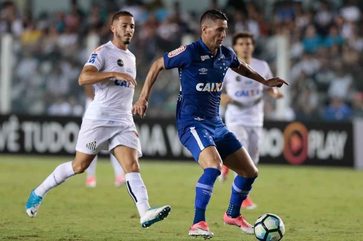 Cruzeiro venceu o Santos por 1 a 0, neste domingo, em partida vlida pela terceira rodada do Brasileiro