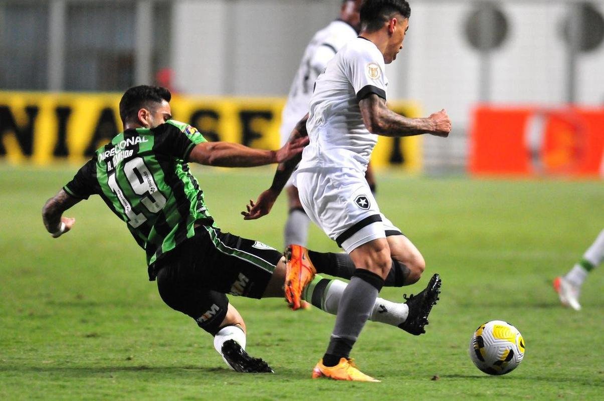 Fotos do jogo entre Amrica e Botafogo, no Independncia, em Belo Horizonte, pela stima rodada do Campeonato Brasileiro