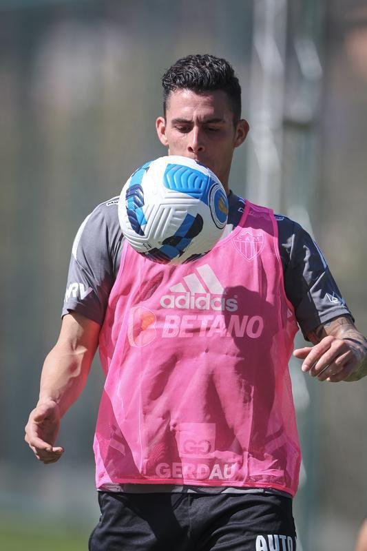 Fotos do treino do Atltico neste domingo, na Cidade do Galo