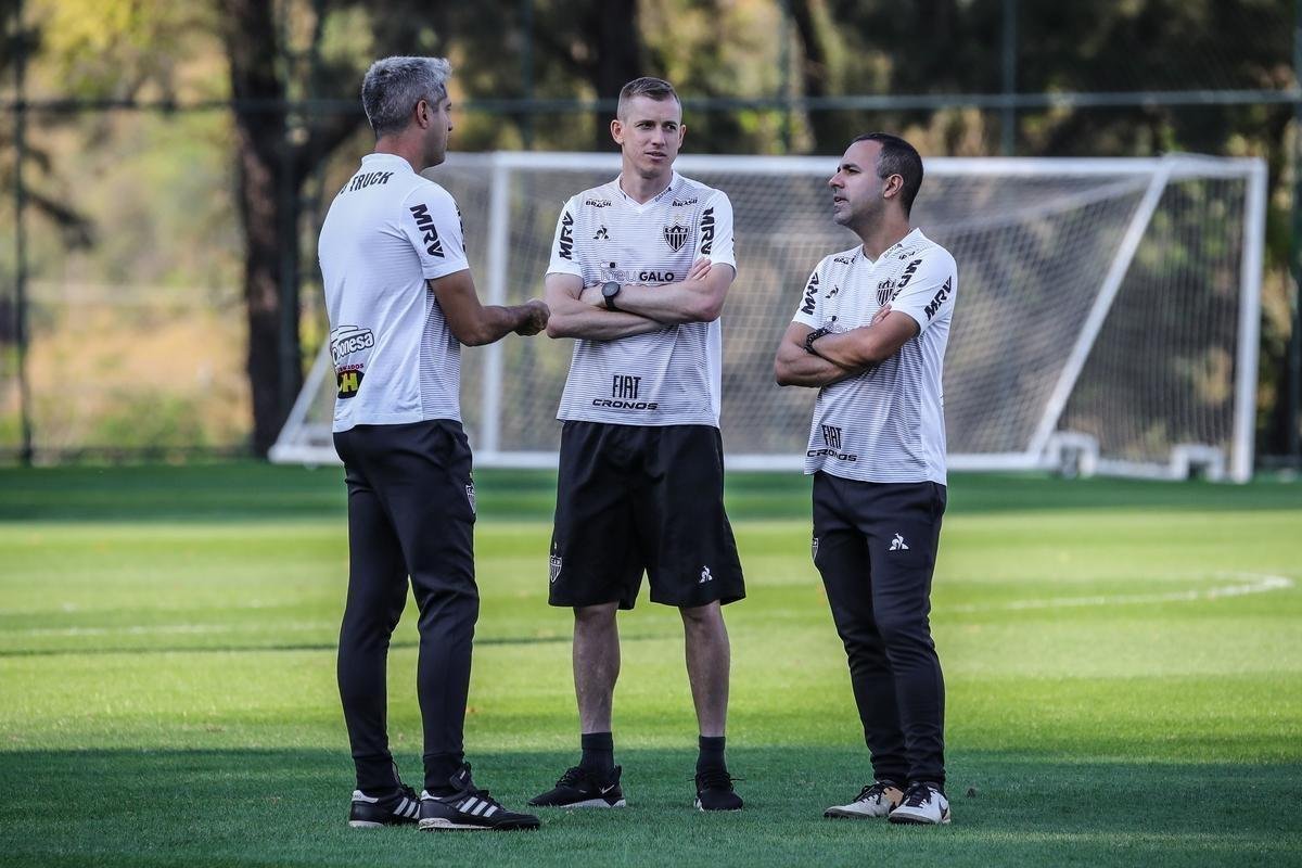 Galeria de fotos do treino do Atltico nesta sexta-feira (6/9), na Cidade do Galo