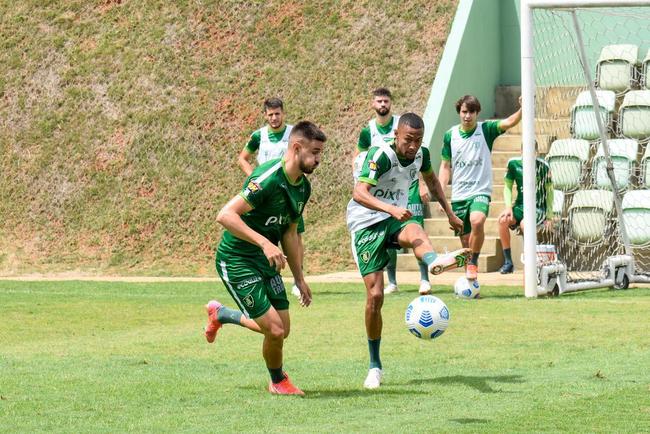 Treino do Amrica realizado nesta tera-feira (26/10) no CT Lanna Drumond, em Belo Horizonte