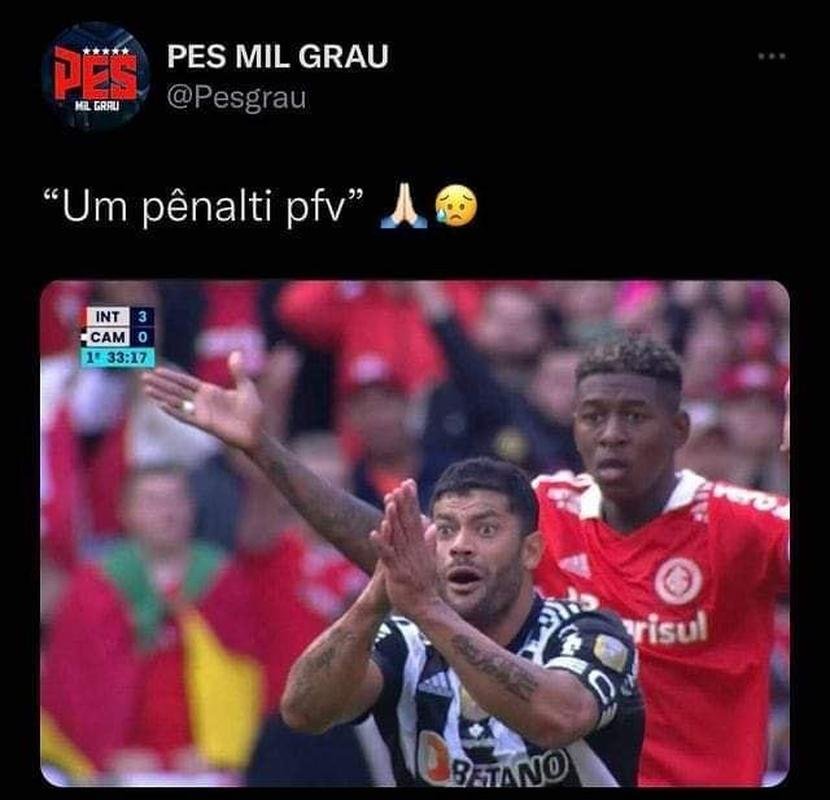 Atltico virou meme aps a derrota para o Internacional