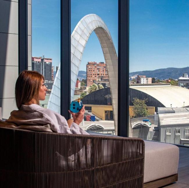 Fotos do Hilton Bogota Corferias, hotel que receber a delegao do Atltico na Colmbia para o compromisso pela Copa Libertadores, diante do Millonarios.