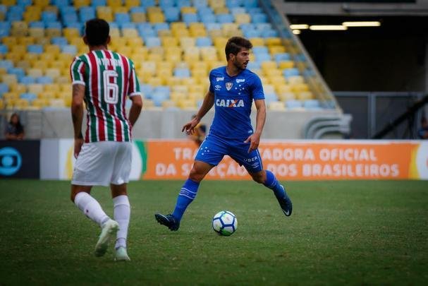 Fluminense e Cruzeiro em partida vlida pela segunda rodada do Brasileiro