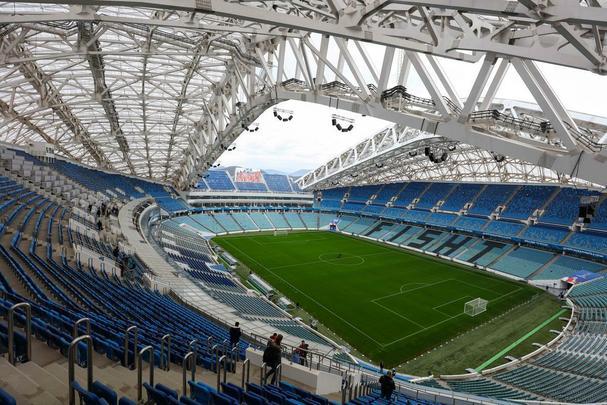 Estádio Fisht foi construído para receber, inicialmente, os Jogos Olímpicos e Paralímpicos de Inverno