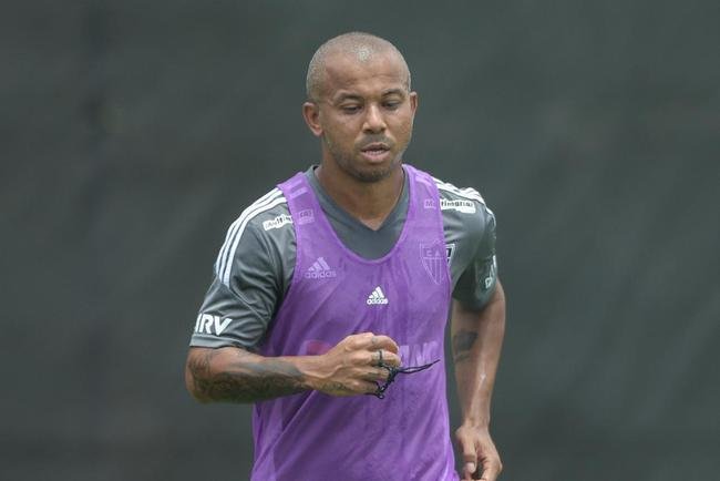 Treino tcnico do Atltico.