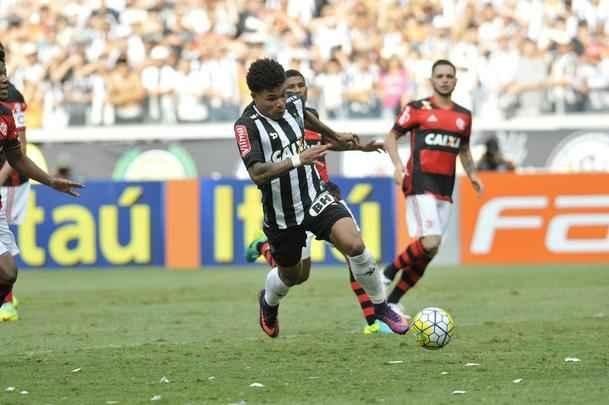 Fotos do jogo entre Atltico e Flamengo no Mineiro