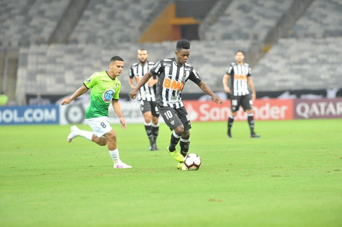 Veja fotos da partida entre Atltico e Zamora, no Mineiro