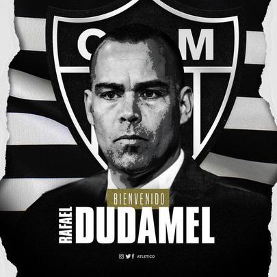 O Atlético anunciou a contratação do técnico Rafael Dudamel, que estava na Seleção Venezuelana
