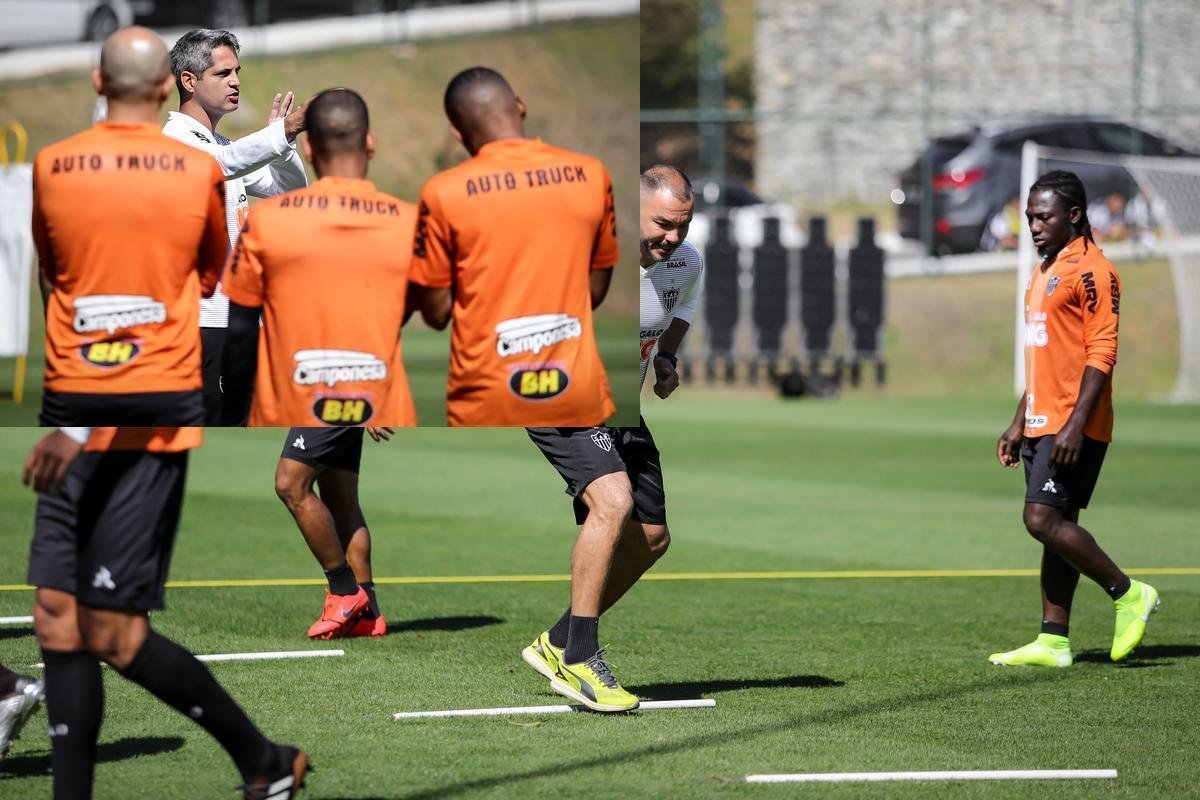 Atltico fez, nesta sexta, ltimo treino antes do duelo na Arena da Baixada
