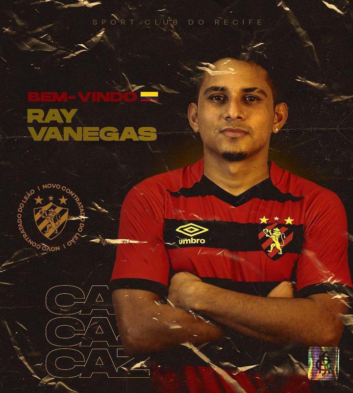 Ray Vanegas, atacante (Sport)