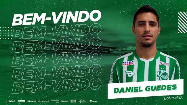 Juventude fichó al lateral Daniel Guedes, que pasó por Cruzeiro