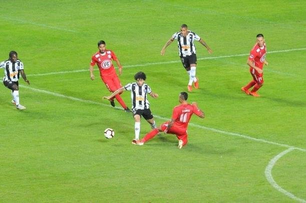 Fotos do segundo tempo da partida entre Atltico e Unin la Calera pela Copa Sul-Americana