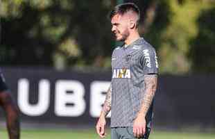 Com Nathan em campo, Galo iniciou preparao para enfrentar o Bahia, na segunda, s 20h, pela 16 rodada do Brasileiro