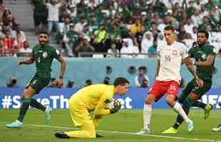 Polnia x Arbia Saudita: fotos do jogo pelo Grupo C da Copa do Mundo