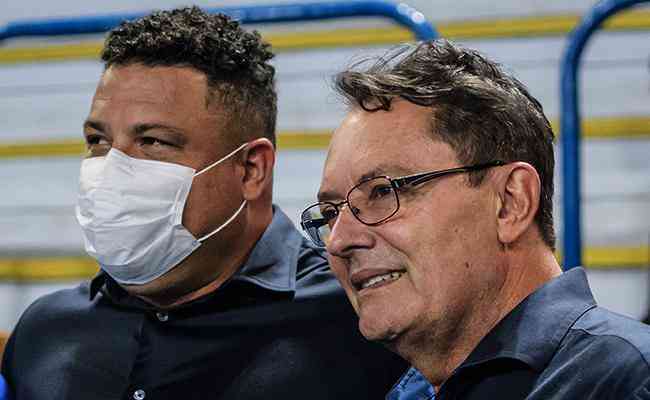 Ronaldo e Pedro Lourenço se encontraram no último dia 4, no Barro Preto, durante reunião do Conselho Deliberativo do Cruzeiro
