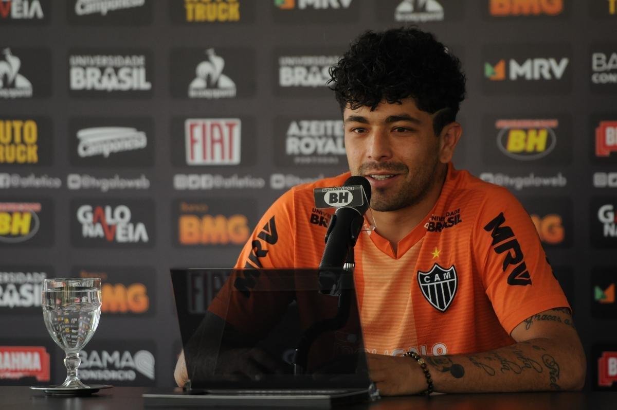 Vagner Mancini e Luan concederam entrevista na Cidade do Galo