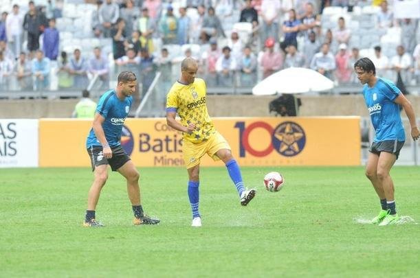 Fotos do 'Game of Dreams', jogo festivo dos Amigos do Ronaldinho contra os Amigos do Penta