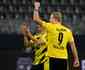 Haaland marca, Dortmund acorda no segundo tempo e supera o Schalke no Alemão