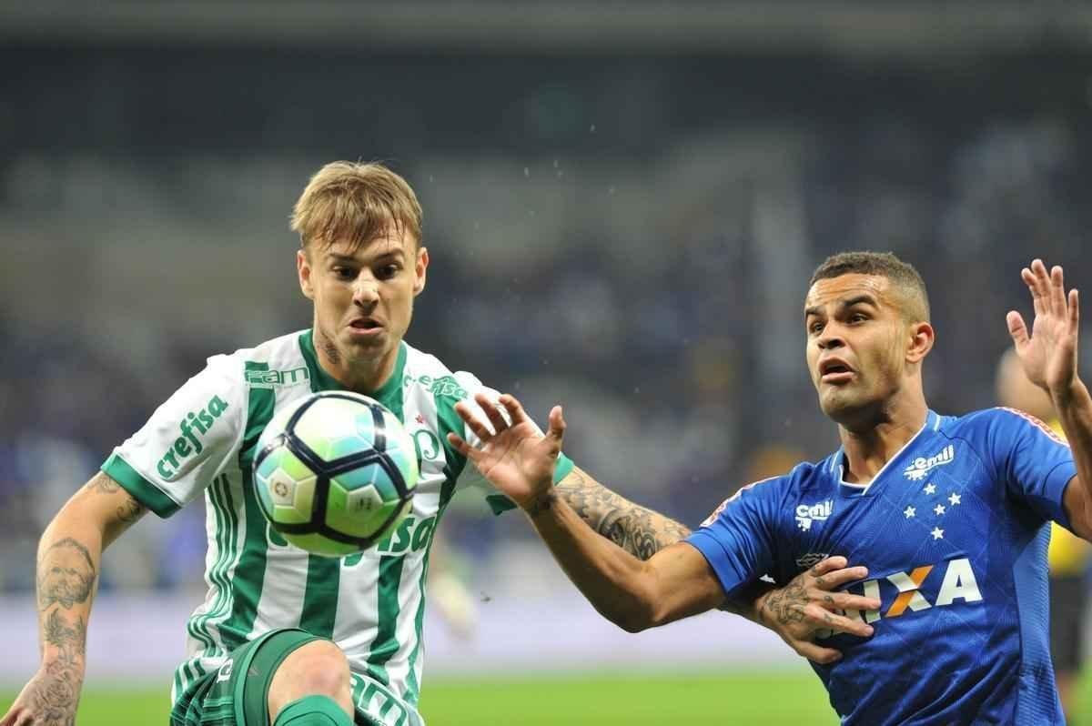 Imagens do jogo entre Cruzeiro e Palmeiras, pelas quartas de final da Copa do Brasil, no Mineiro