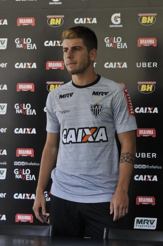 Veja fotos da apresentao de Toms Andrade no Atltico