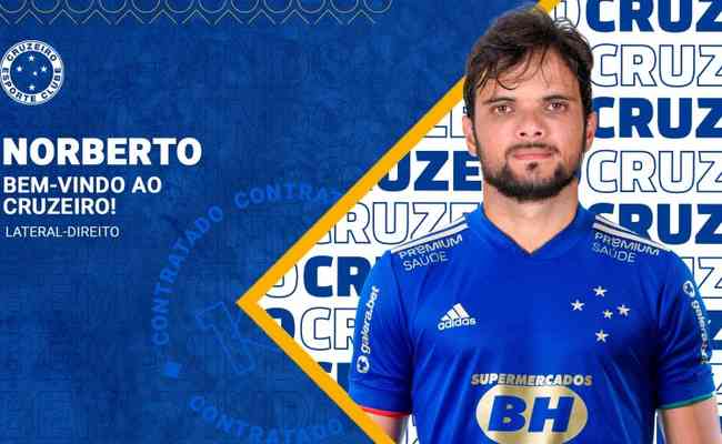Norberto reforça Cruzeiro na Série B do Brasileiro