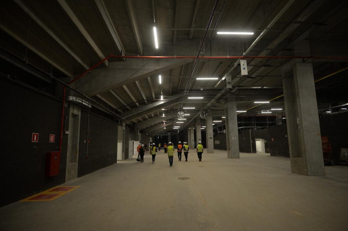 Espao de logstica na Arena MRV