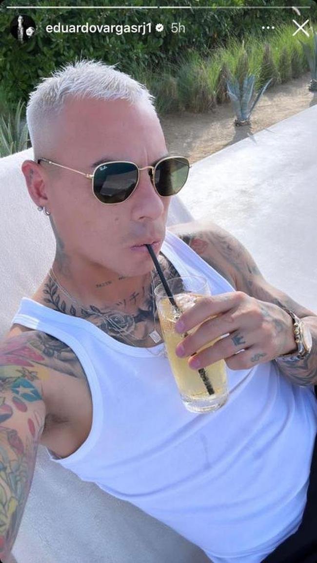 Vargas durante viagem ao exterior.