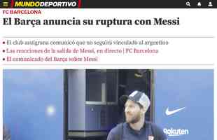 Jornal El Mundo Deportivo, da Espanha